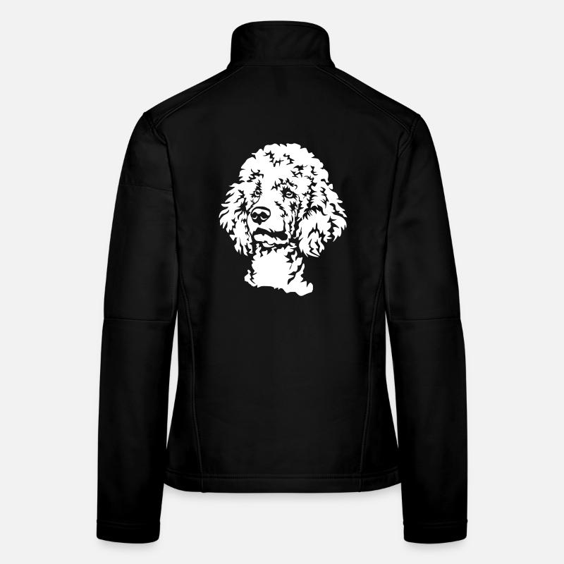 Poodle Head "Black Edition" Women's Softshell Jacket