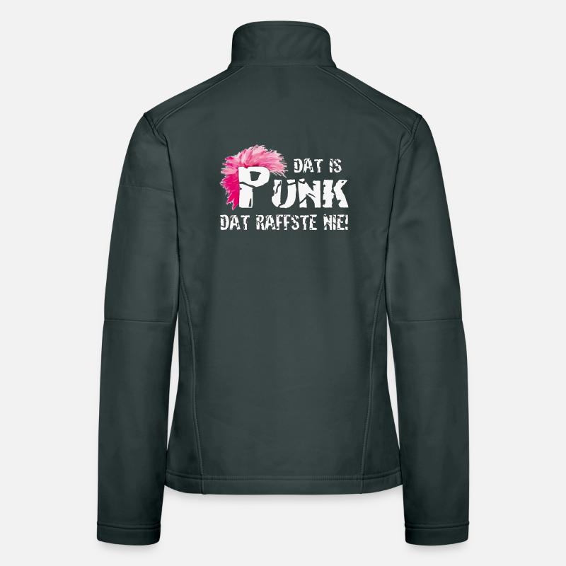 Dat is Punk dat raffste nie! Women's Softshell Jacket