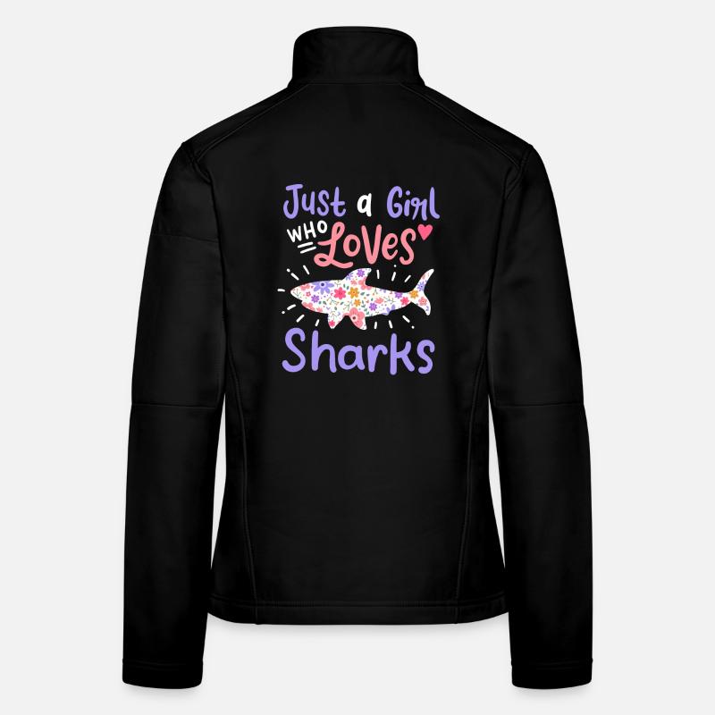 Requin Veste en tissu softshell Femme