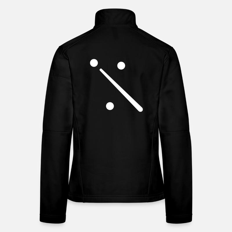 Billard Billardspiel Frauen Softshelljacke