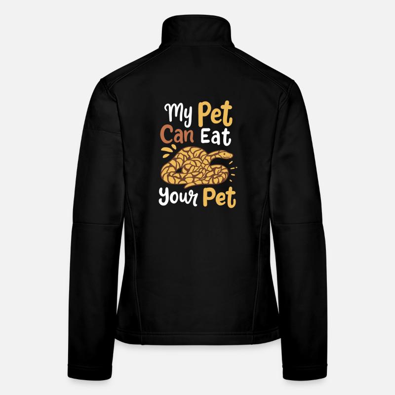 Python Snake Snake Owner Women's Softshell Jacket