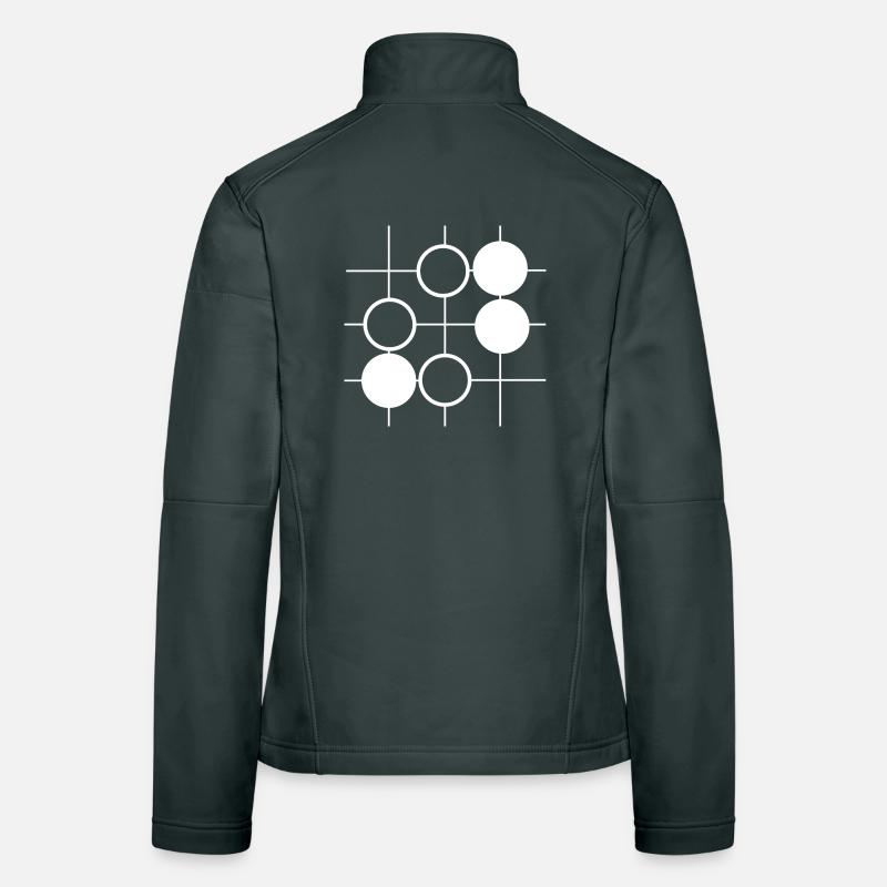 Go board game Women's Softshell Jacket