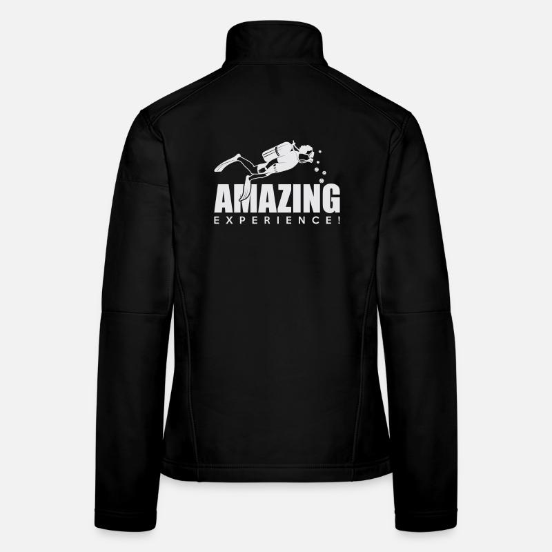 Tauchen Taucher Frauen Softshelljacke