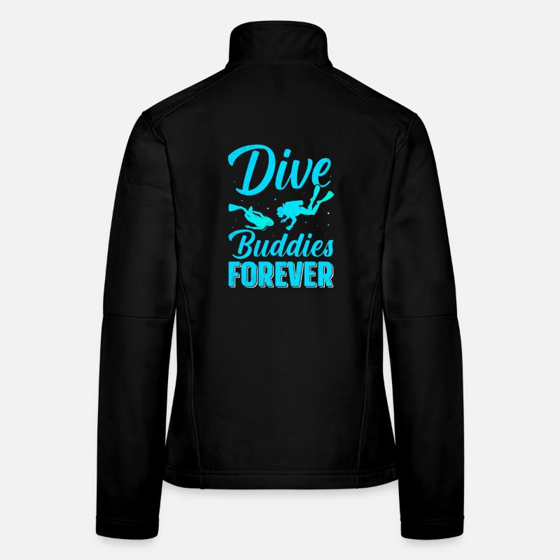 Diver Diving Partner Women's Softshell Jacket