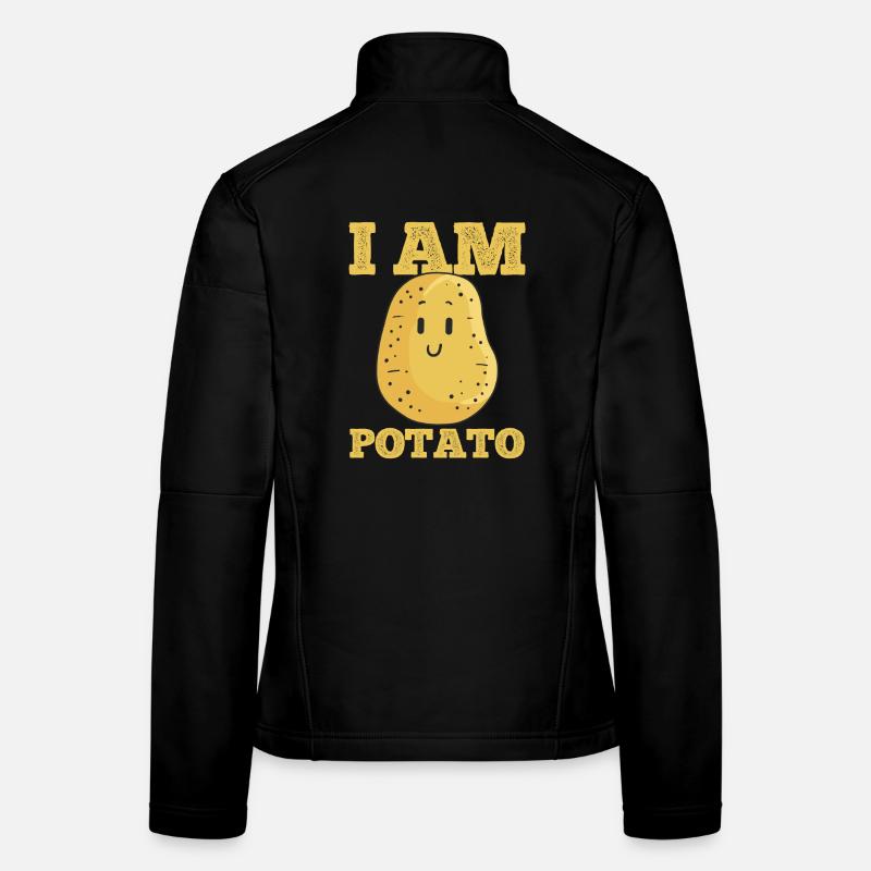 Potato Kawaii Women's Softshell Jacket