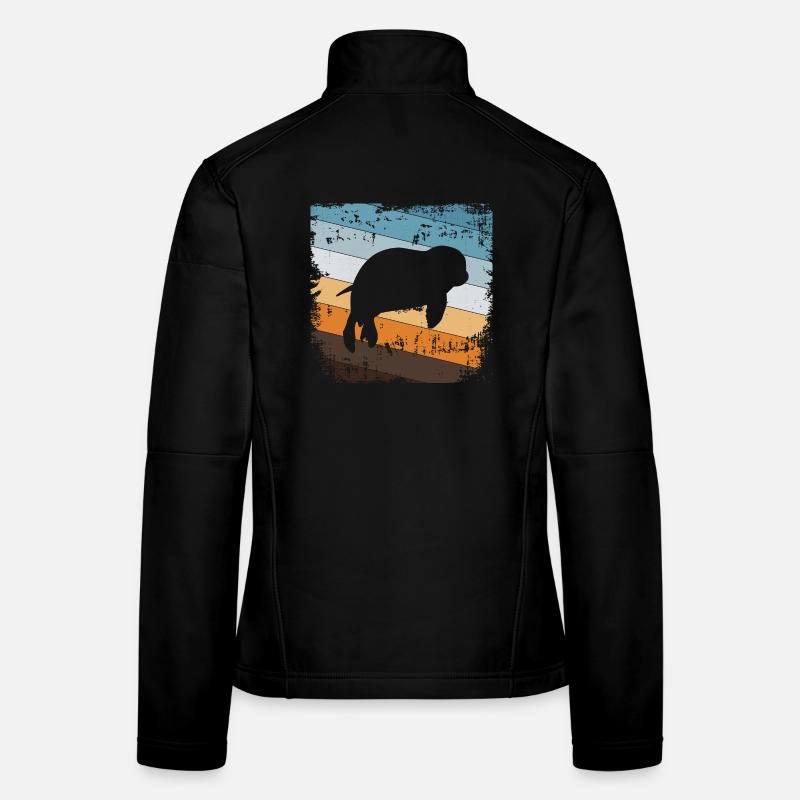 Seehund Robbe Frauen Softshelljacke