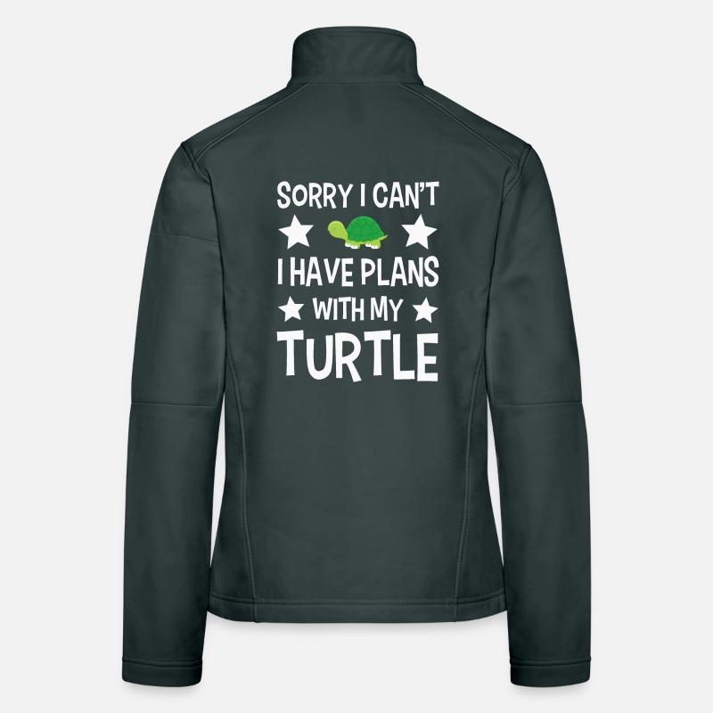Tortues Veste en tissu softshell Femme