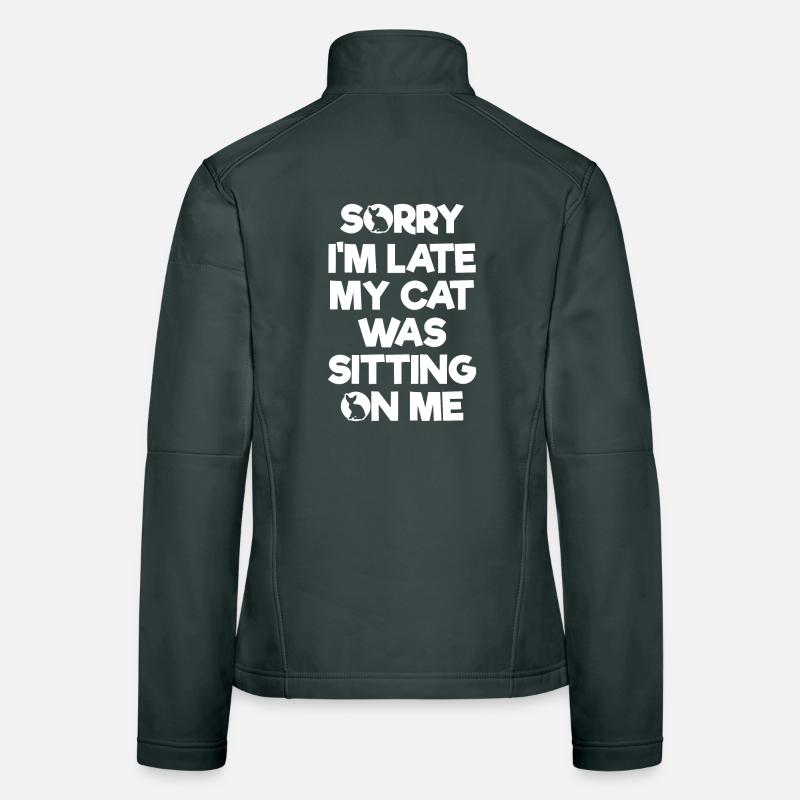 Katze Kätzchen Frauen Softshelljacke