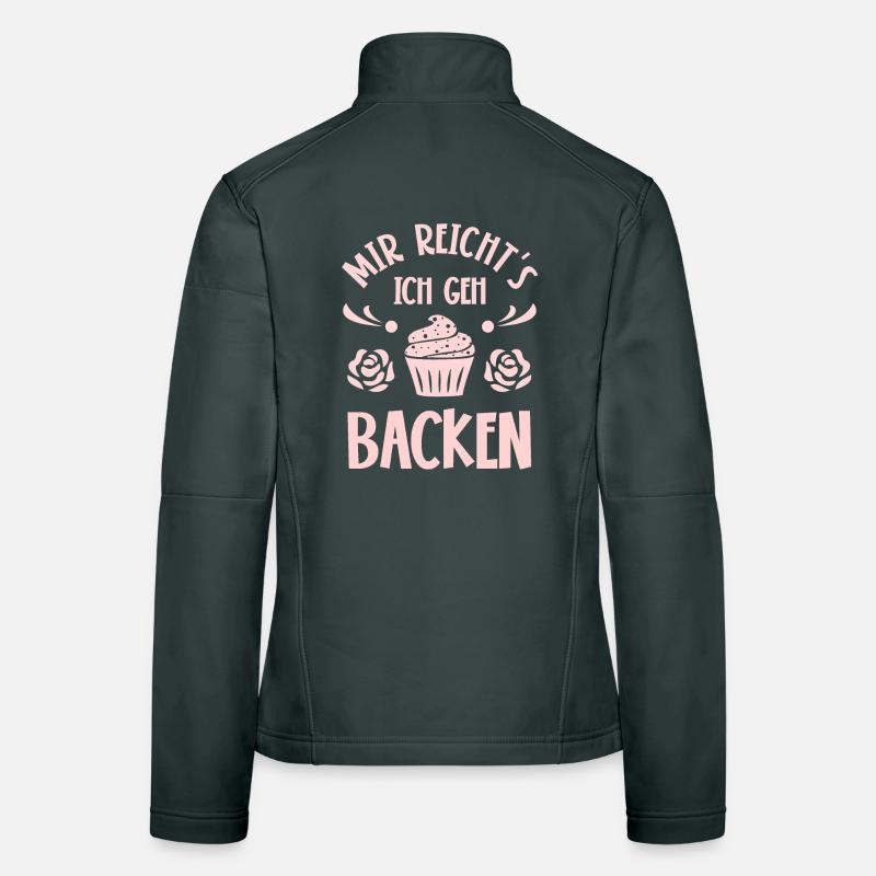 Backen Bäcker Bäckerin Frauen Softshelljacke