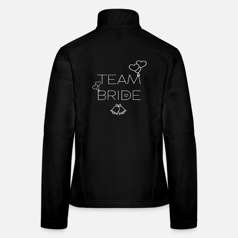 TEAM BRAUT - TEAM BRIDE Frauen Softshelljacke
