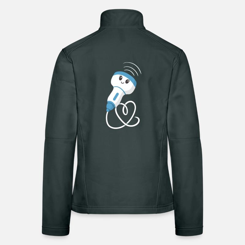 Sonograph Ultraschalltechniker Frauen Softshelljacke