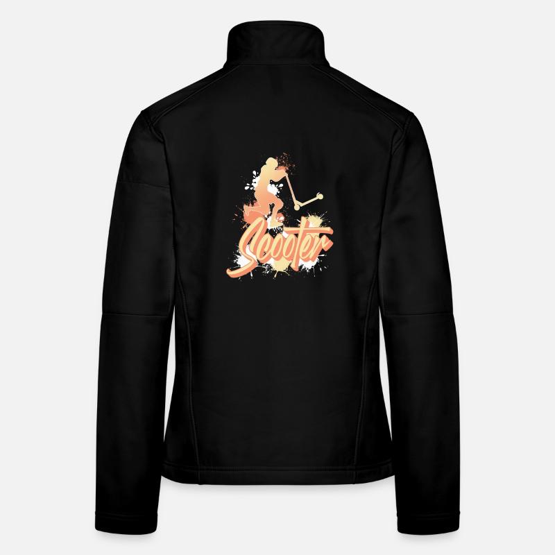 Scooter Tretroller E-Scooter Veste en tissu softshell Femme