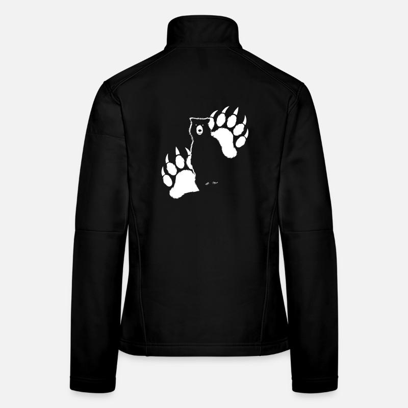 Grizzli-Bär Frauen Softshelljacke