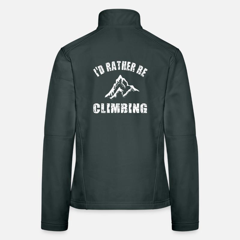 Klettern Kletterer Frauen Softshelljacke