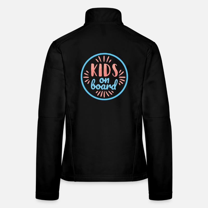 Kids on board Women's Softshell Jacket