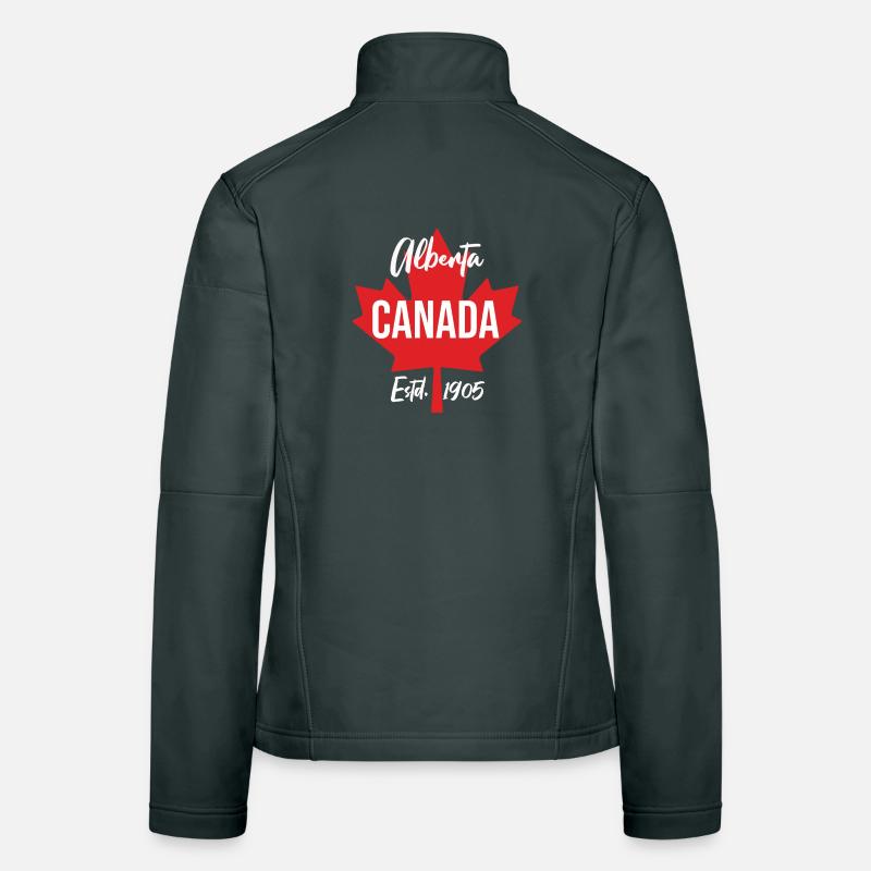 Alberta Canada 1905 Women's Softshell Jacket