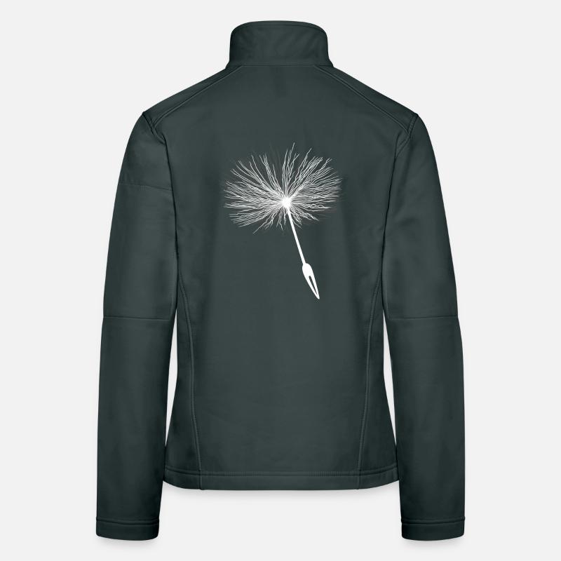 Loewenzahn Samen Pusteblume Frauen Softshelljacke