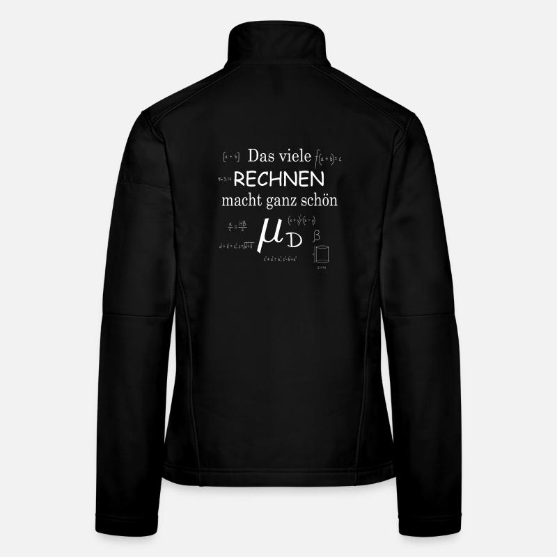 Müde - Mathematik Physik Rechnen Formeln Lustig Frauen Softshelljacke
