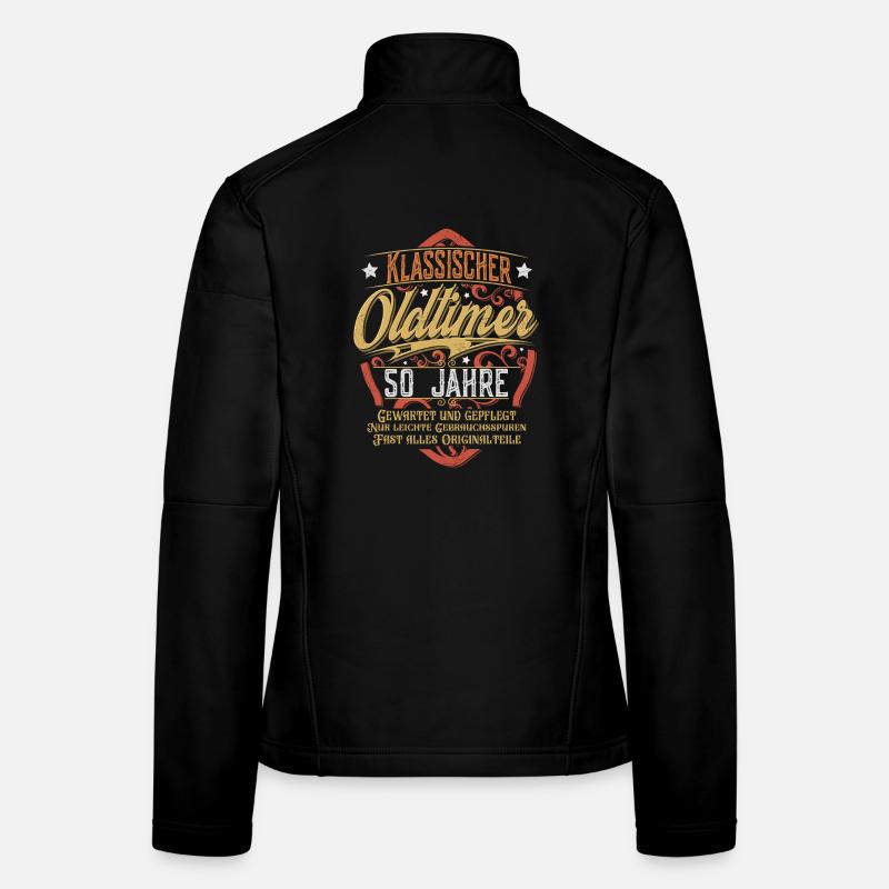 50. Geburtstag Oldtimer Frauen Softshelljacke