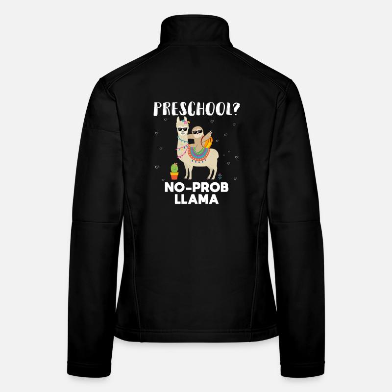 préscolaire pas de lama prob Veste en tissu softshell Femme