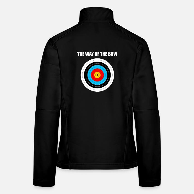 Cute Bow Hunting - Archery Target Veste en tissu softshell Femme