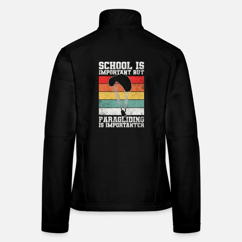 Gleitschirmfliegen Paragliding Frauen Softshelljacke