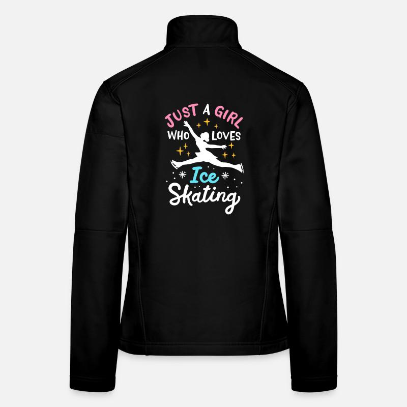 Eislaufen Eisläufer Frauen Softshelljacke