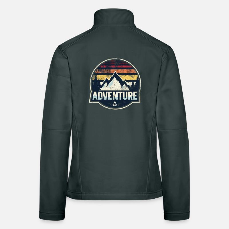 Adventure Mountain Patch Women's Softshell Jacket
