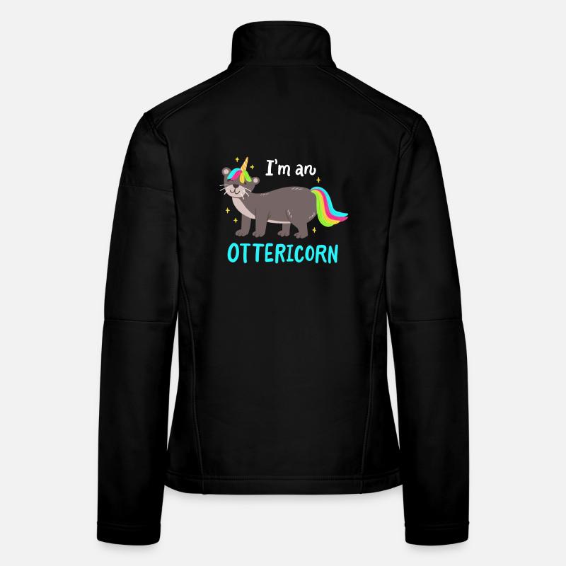 Otter Einhorn Frauen Softshelljacke