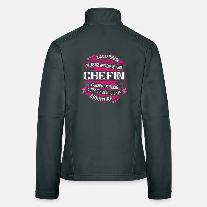 Chefin Frauen Softshelljacke