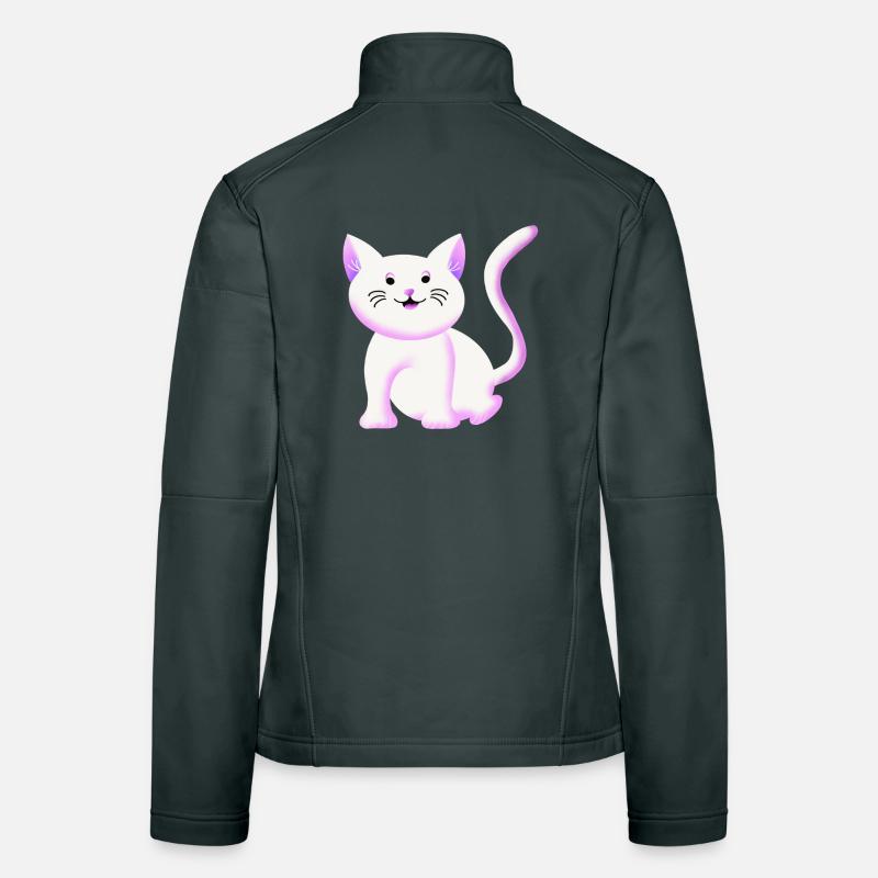 Süßes Kätzchen | Katze | Geschenkidee Frauen Softshelljacke