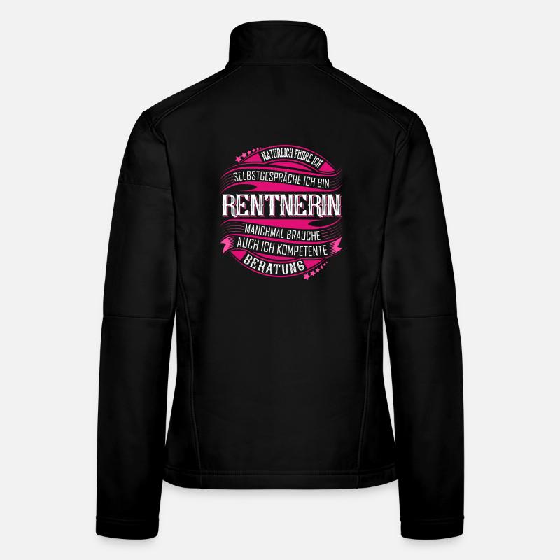 Rentnerin Frauen Softshelljacke