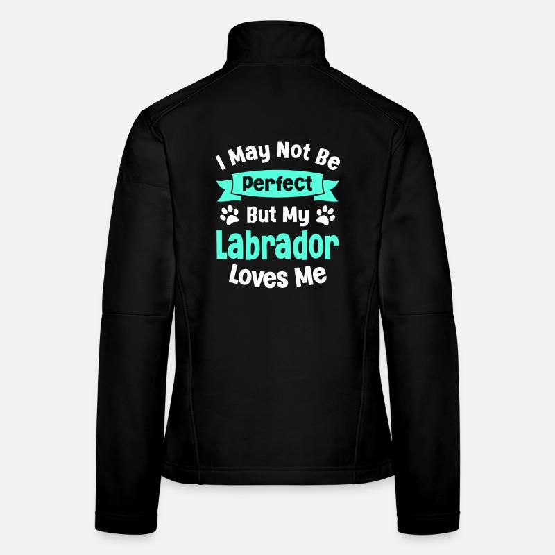 Hund Labrador Retriever Frauen Softshelljacke