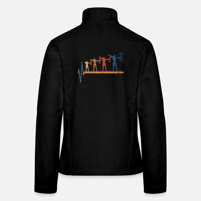 Bogenschießen Bogenschützin Frauen Softshelljacke