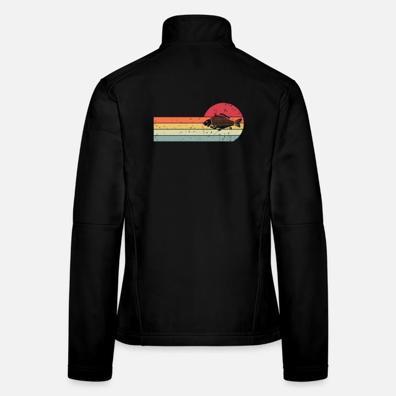 Karpfen Frauen Softshelljacke