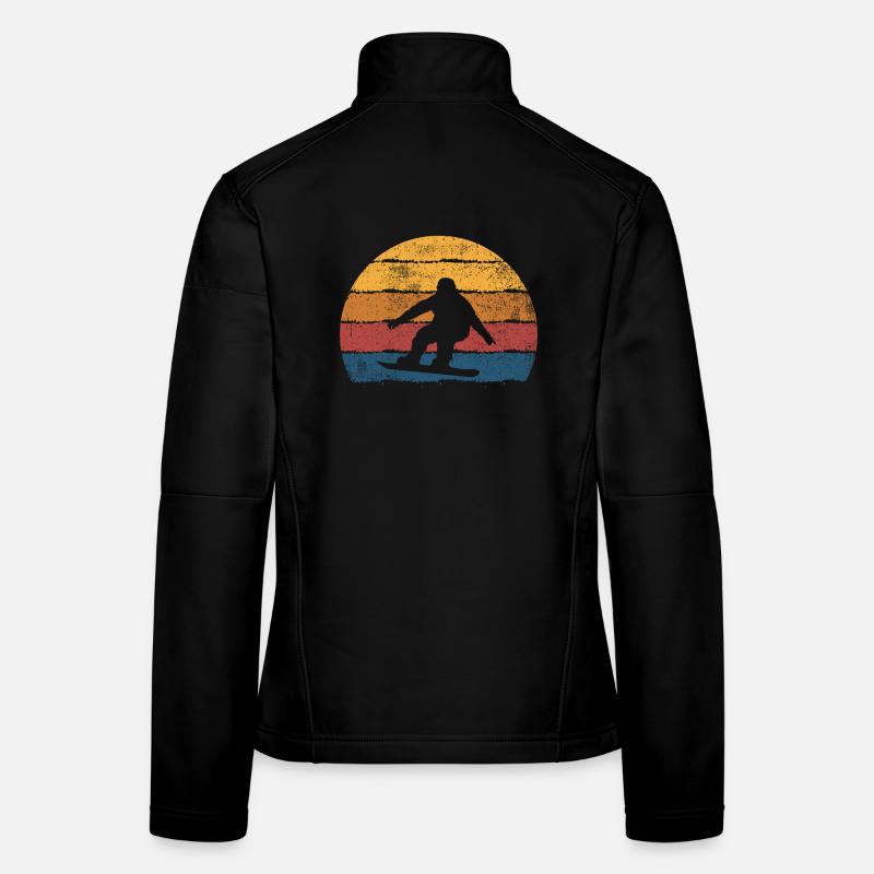 Snowboarden Snowboard Snowboarder Frauen Softshelljacke