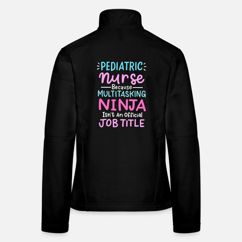 Kinderkrankenschwester Frauen Softshelljacke