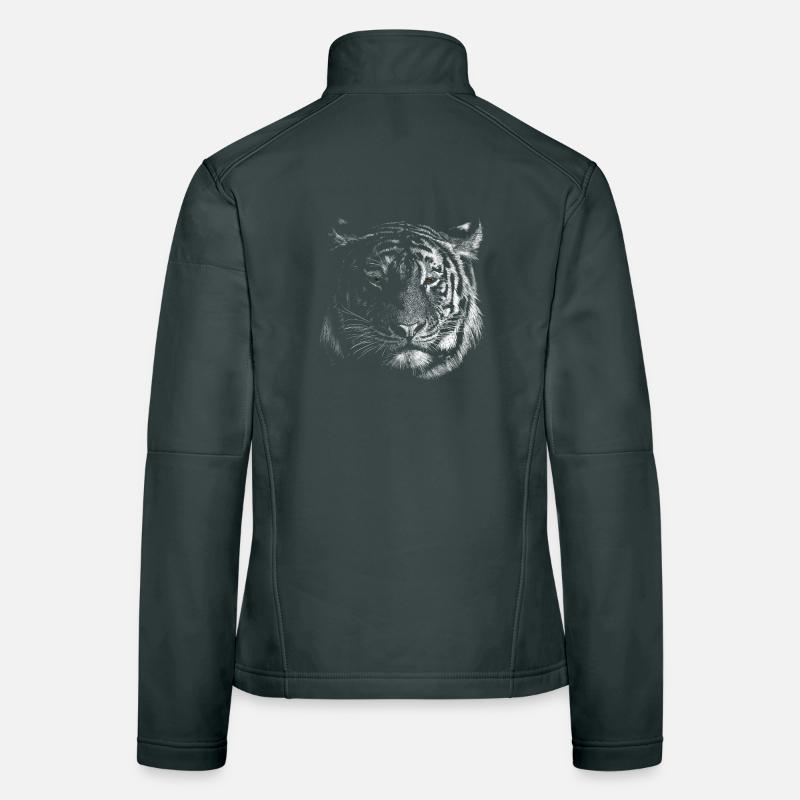 Tigre Veste en tissu softshell Femme