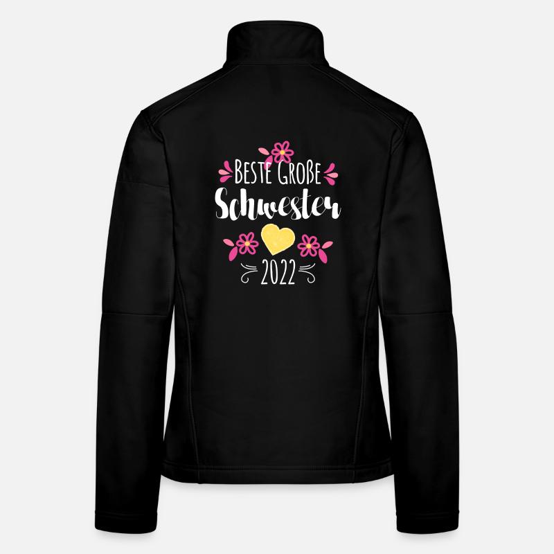 Beste Große Schwester 2022 Frauen Softshelljacke