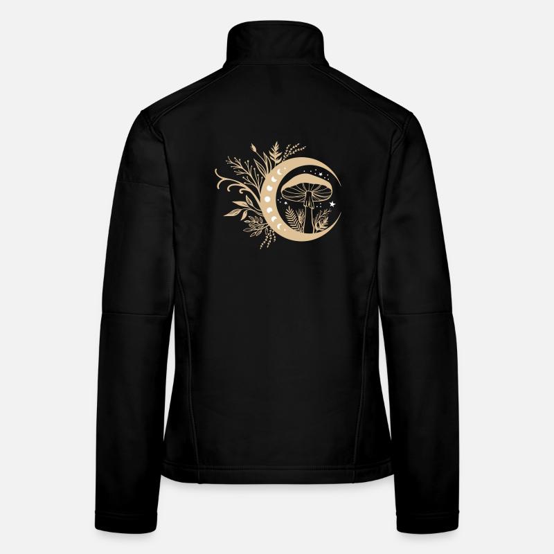 Cottagecore Aesthetic Mushroom Women's Softshell Jacket