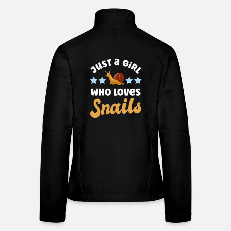 Snail snails Women's Softshell Jacket