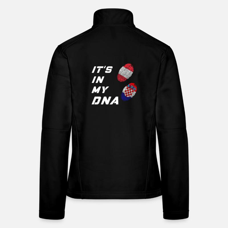 C'est inscrit dans mon ADN, la Croatie et Veste en tissu softshell Femme