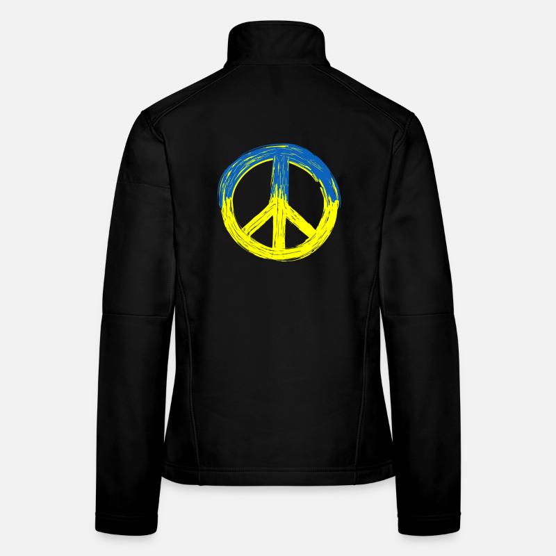 Peace for Ukraine Women's Softshell Jacket