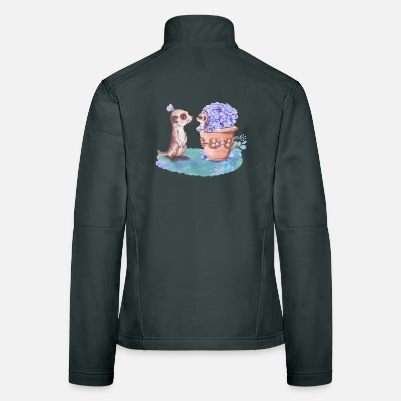 Erdmännchen Frauen Softshelljacke