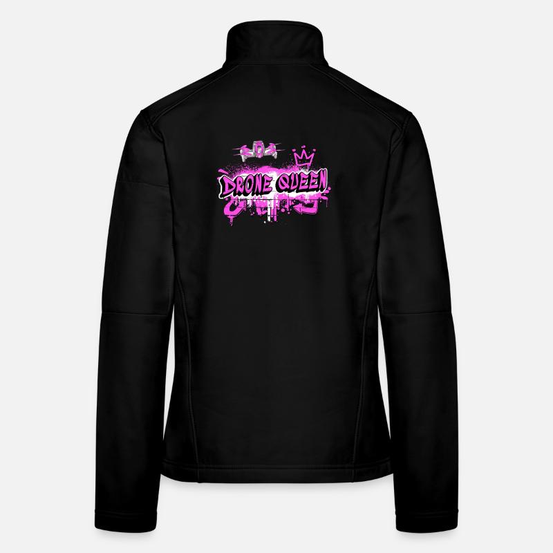 Design Reine Drones Veste en tissu softshell Femme