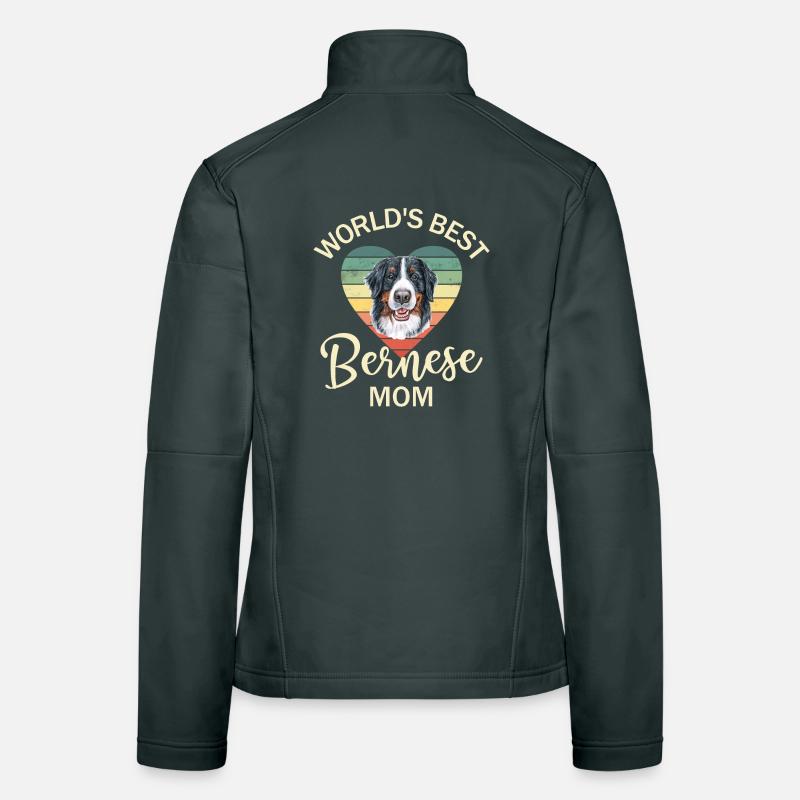 Berner Sennenhund Frauen Softshelljacke
