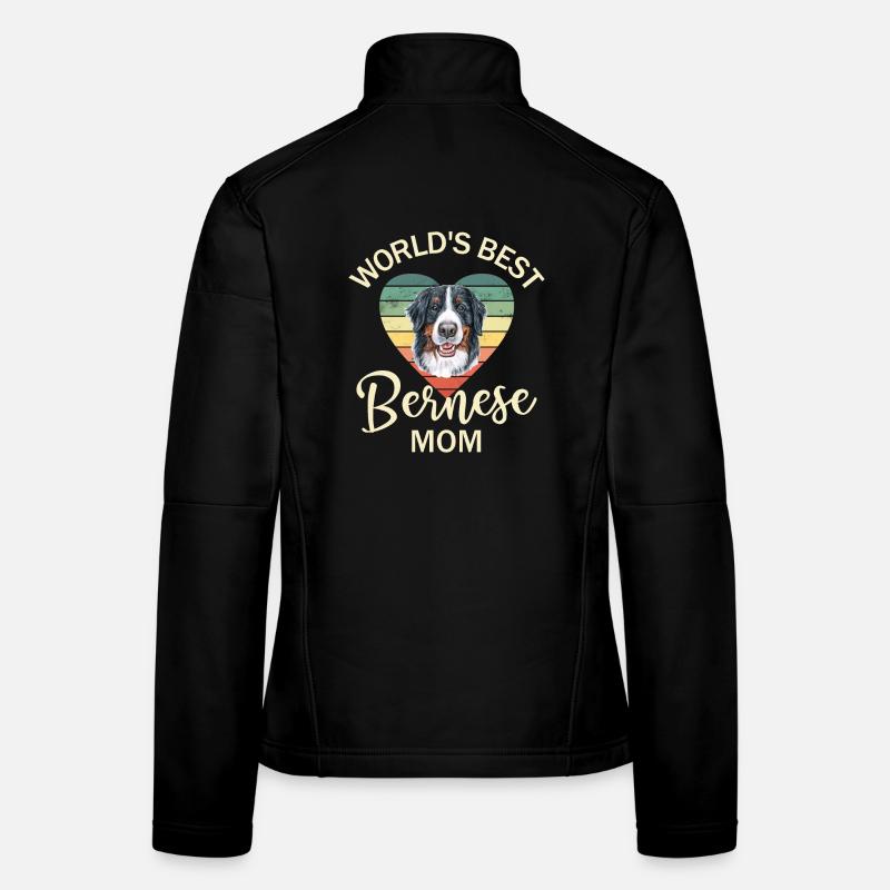 Berner Sennenhund Frauen Softshelljacke