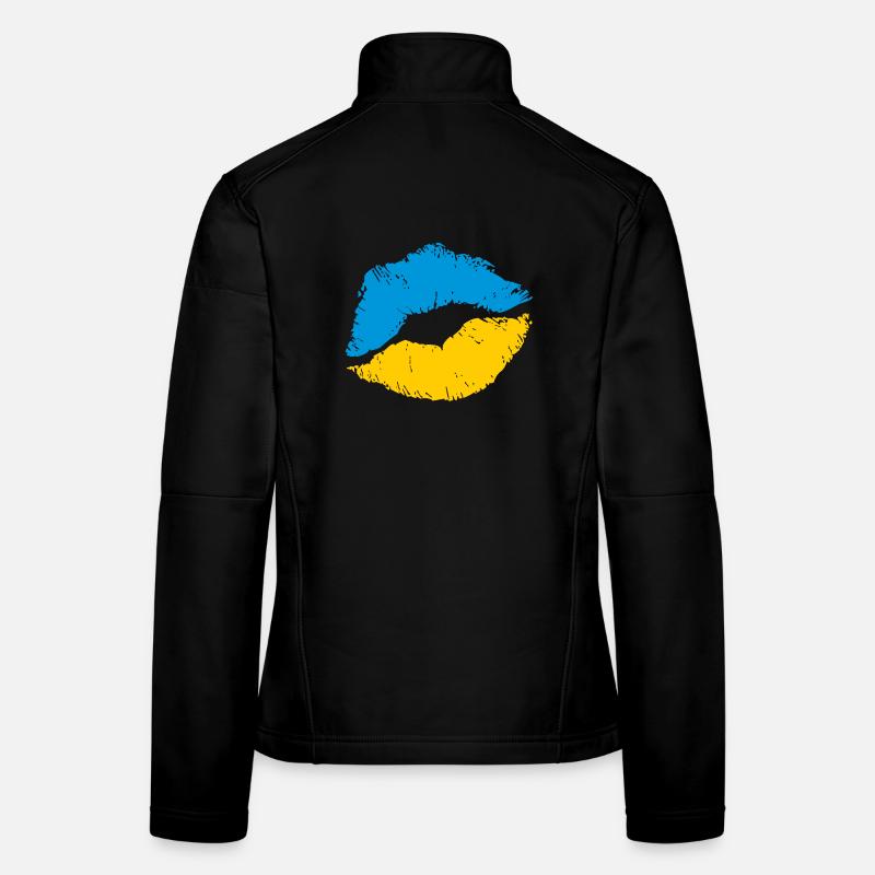 SAVE UKRAINE Ukrainian flag Women's Softshell Jacket