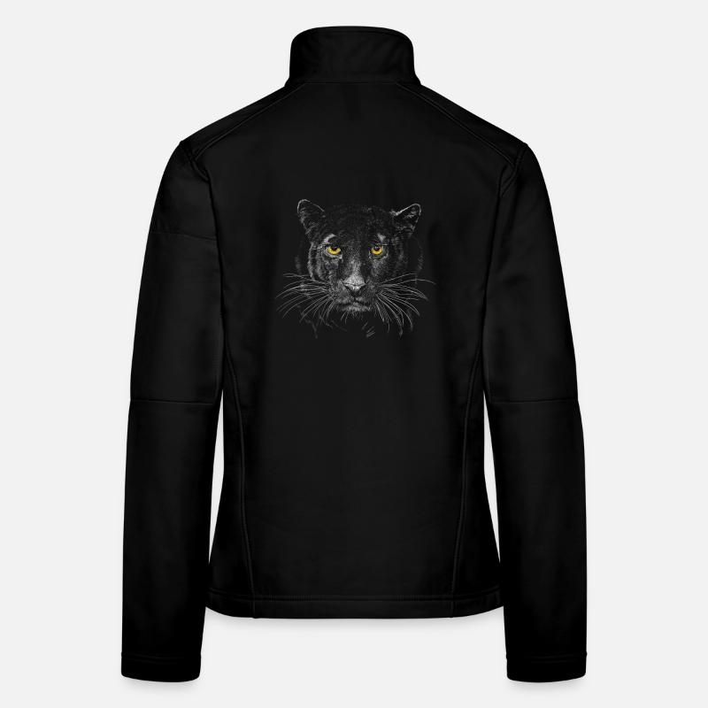 Panthère Veste en tissu softshell Femme