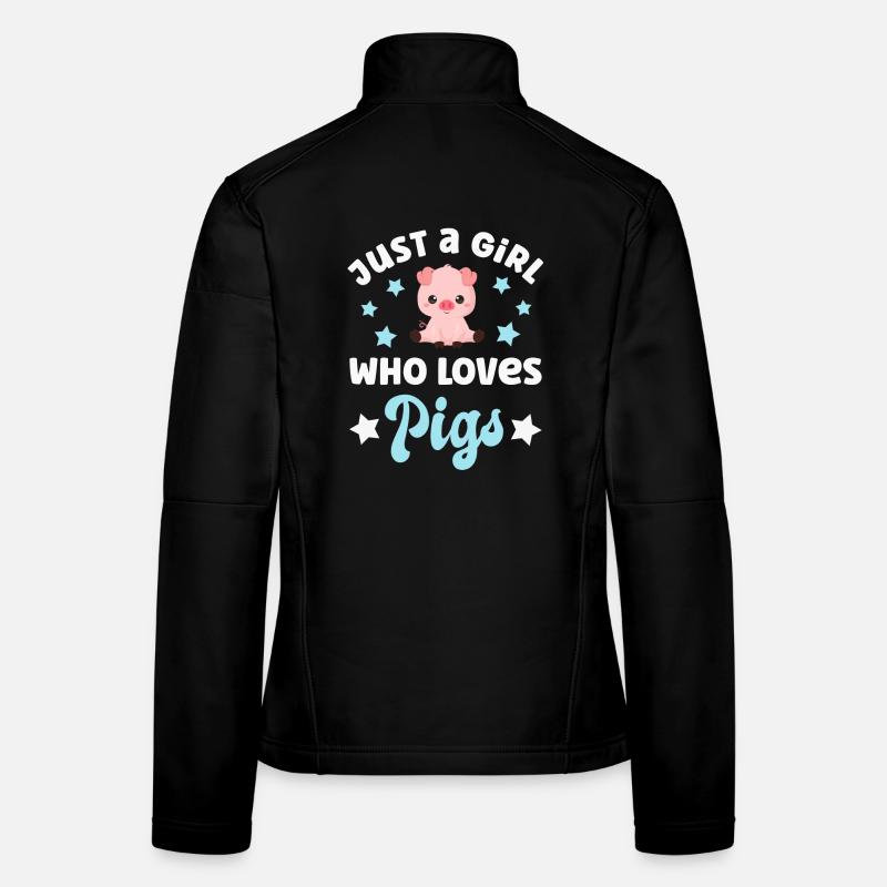 Cochons Cochons Veste en tissu softshell Femme